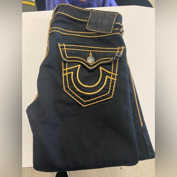 Rare True Religion Jeans Rope Stitching - Picture 5 of 8